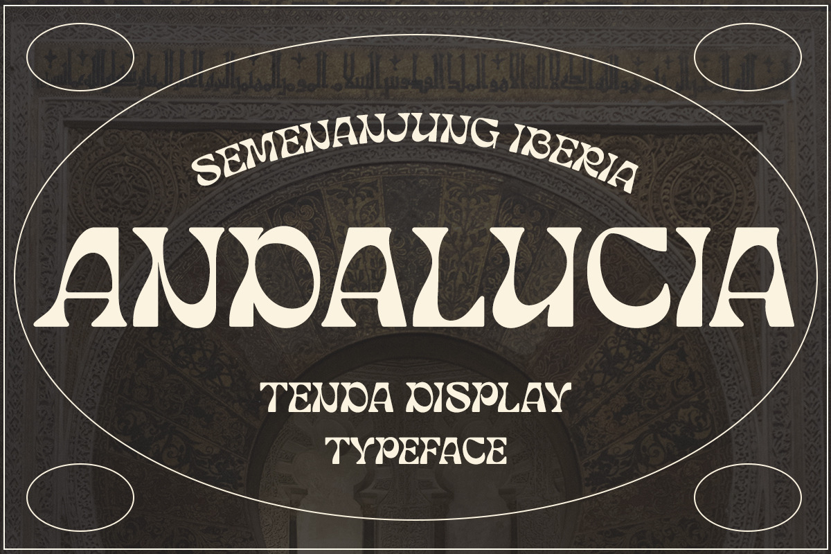Tenda Display, a Font by Attract Studio (Photo 6 of 17)