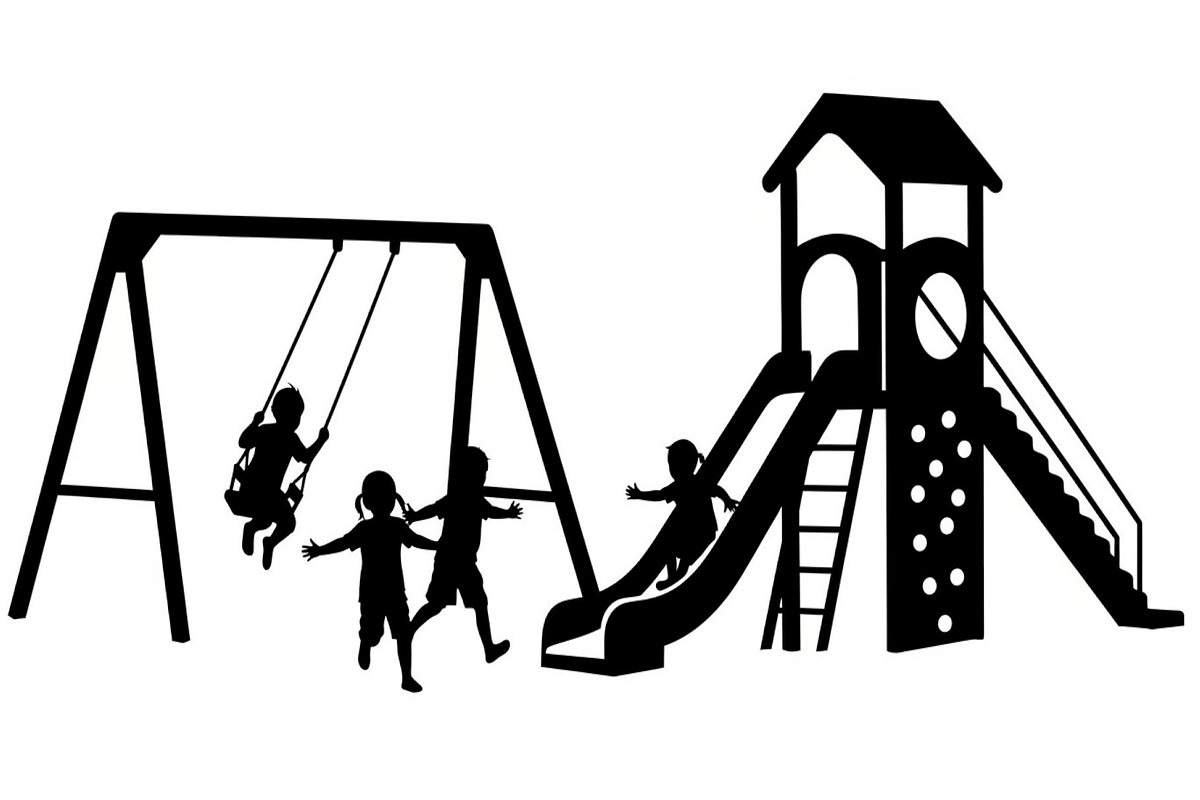 50 Kids Playground Silhouette Bundle, an Illustration by Gfx_Store (Photo 38 of 51)