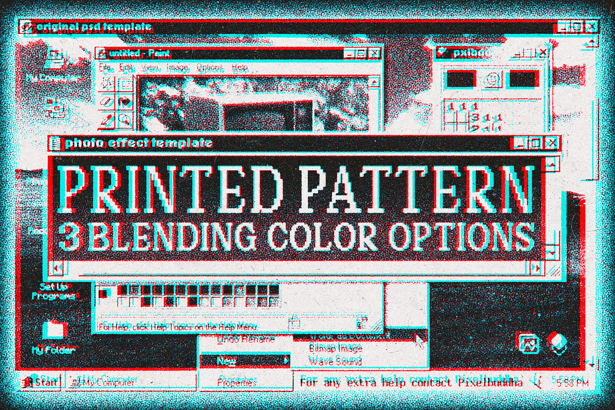 Printed Pattern Digital Effect, a Layer Style Add-On by pixelbuddha.net (Photo 1 of 8)