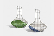 Decanter Mockup, a Household Mockup by Unerispace (Thumbnail 2 of 3)
