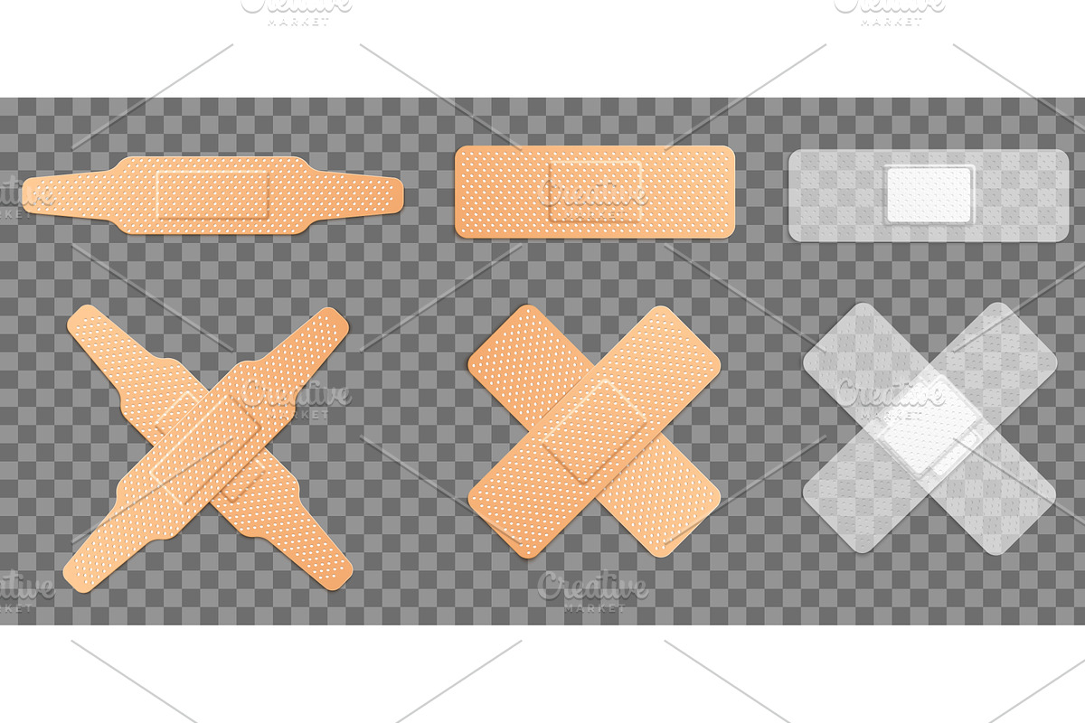 Realistic transparent and flesh, an Object Illustration by Vectorbuum