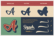 Gadimon Layered Font, a Script Font by Kotak Kuning Studio (Thumbnail 5 of 10)