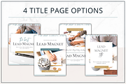 Lead Magnet Canva Nurtured Life, a Branding & Logo Template by Lady Boss Studio (Thumbnail 4 of 10)
