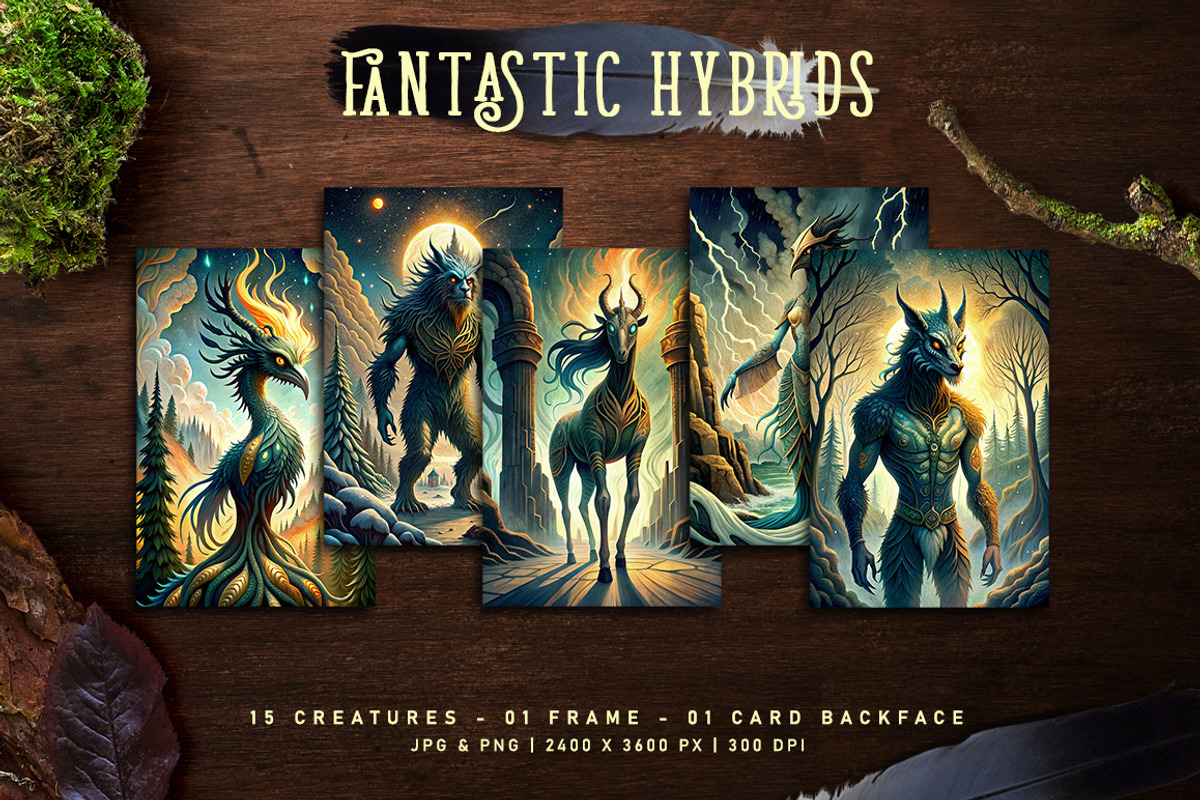 Fantastic Hybrids, a Decorative Illustration by Digital Art Creations (Photo 3 of 5)