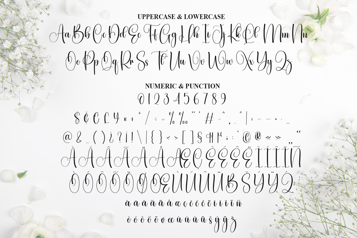 Wedding | Script Font, a Handwritten Font by Scratchones (Photo 7 of 9)