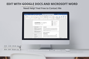 Word And Google Docs Resume Template