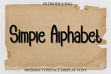 Simple Alphabet