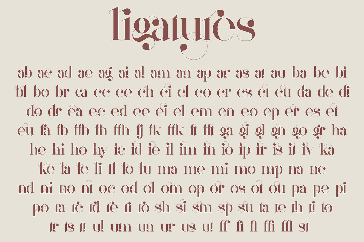 Mother Serif Typeface - 5 weights, a Serif Font by VP Fonts (Photo 9 of 13)