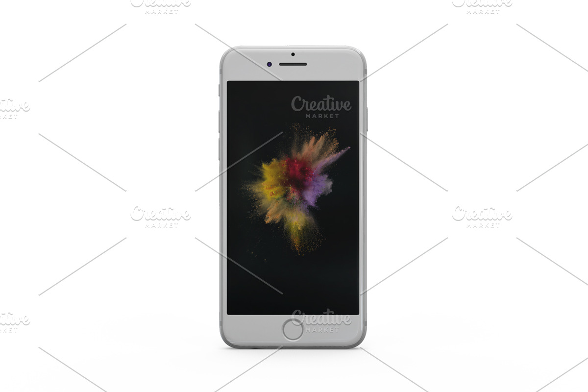 iPhone 8 App Skin MockUp, an iPhone Mockup by PixelMockup (Photo 2 of 17)