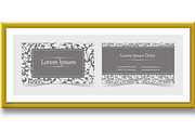 Collection of name cards. Set, a Pattern Graphic by RODINA (Thumbnail 2 of 3)