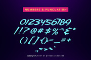 Cyberpunk Typeface, a Font by thedesignshark (Thumbnail 9 of 9)