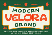 Qenary Vokela – Chunky Sans Serif, a Sans Serif Font by decographstud (Thumbnail 2 of 7)