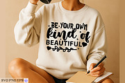 Be Your Own Kind Of Beautiful SVG, a Seasonal Illustration by mh_arif (Thumbnail 3 of 3)