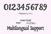 Romey Fosia Font, a Handwritten Font by Koplexs Studio (Thumbnail 9 of 10)