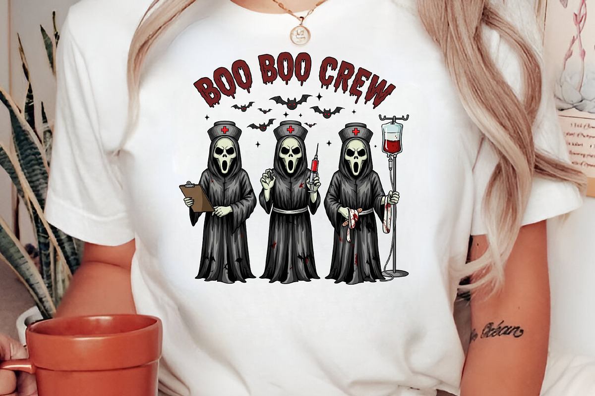 Boo Boo Crew Png, an Illustration by Craft Nest (Photo 2 of 6)