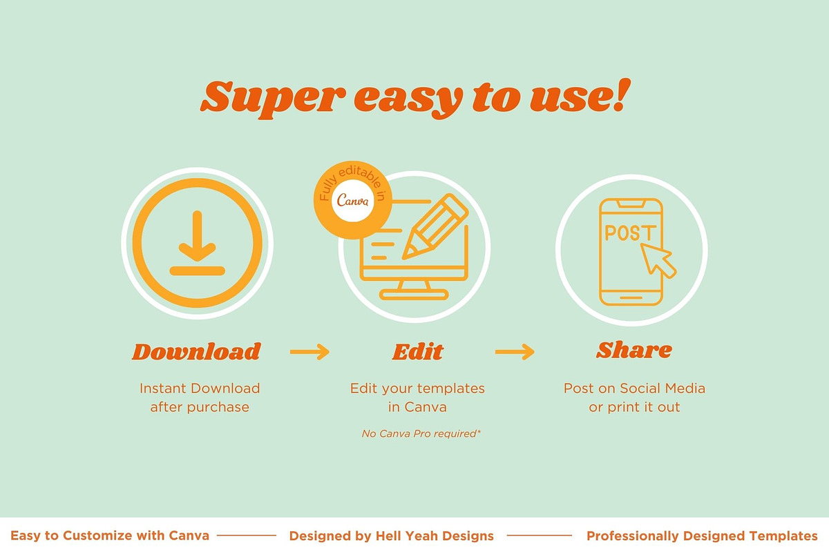 Bold Instagram Post Templates preview 4