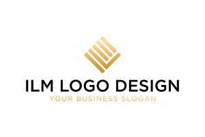 ILM Logo Design, a Branding & Logo Template by FransiskaDesign