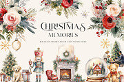 Christmas Memories- Watercolor Set, a Decorative Illustration by Grace Noboa Illustrations (Thumbnail 1 of 12)