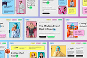 Influencer Marketing Agency, a Presentation Template by Claymoon Lab (Thumbnail 2 of 7)