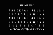 Hanzora - Luxury Bold Font, a Serif Font by Iqsiart Studio (Thumbnail 5 of 6)