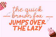 Pinkish Shortcake - Playful Mix Font, a Handwritten Font by SaktiAvellin (Thumbnail 6 of 8)