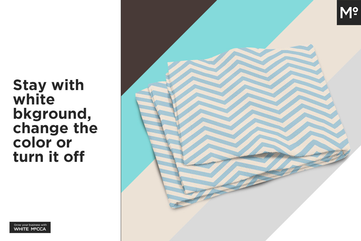 Beach Towel Mock-up, a Product Mockup by Mocca Mockups Store (Photo 8 of 9)