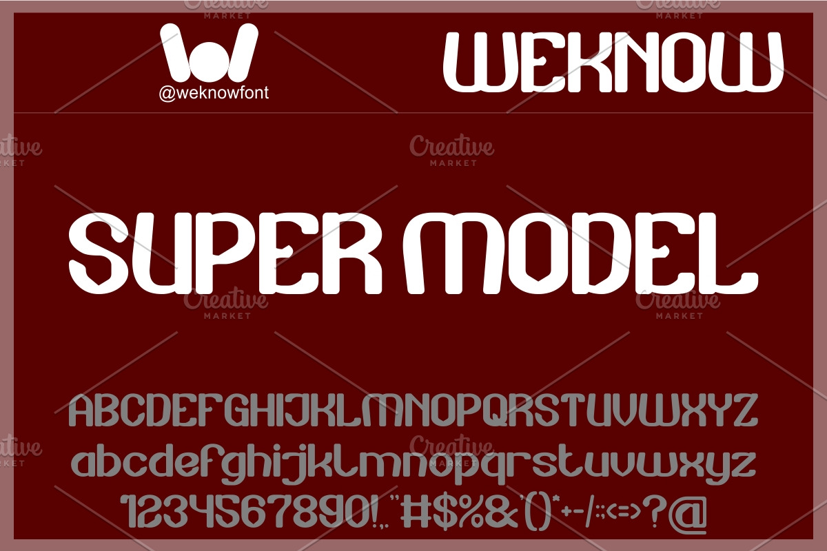 Quick Shot font, a Sans Serif Font by weknow (Photo 4 of 8)