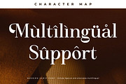 Miraden Florale Modern Serif Font, a Serif Font by Storytype Studio (Thumbnail 12 of 15)