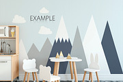 KIDS WALL & FRAMES Mockup Bundle - 3, a Print Template by Yuri-U (Thumbnail 8 of 33)