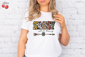 Sassy Lil Thang Western Sublimation