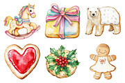Christmas Cookie Sublimation Clipart, an Illustration by Daily.Designs (Thumbnail 3 of 5)