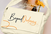 Goldenstyle Beauty Signature Font, a Script Font by Vampstudio (Thumbnail 13 of 14)