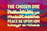 Syaikh - Urban Arabic Calligraphy, a Symbol Font by ikiiko (Thumbnail 3 of 7)