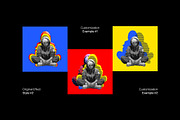 Acid Warhol Pop-Art Photo Effects, a Layer Style Add-On by pixelbuddha.net (Thumbnail 9 of 14)