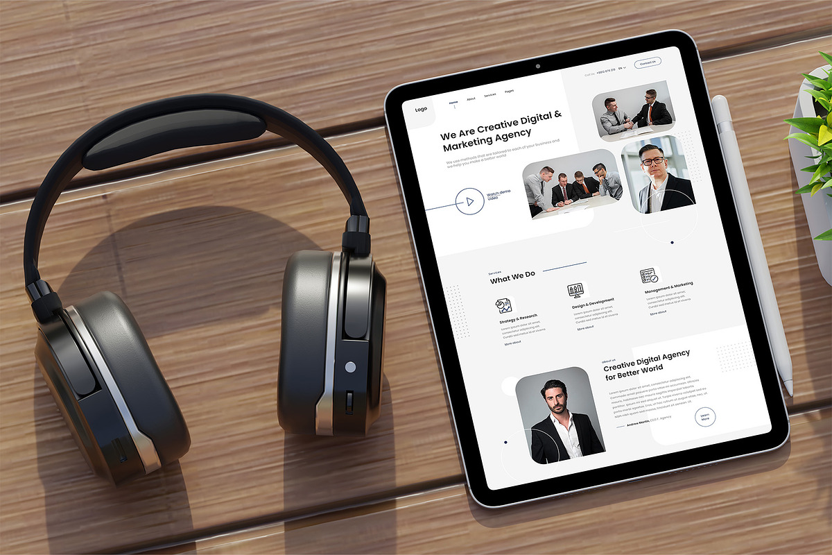 iPad Tablet Mockup Bundles, an iPad Mockup by Graphic Aesthetic (Photo 13 of 25)