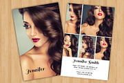 Modeling Comp Card Template-V232, a Flyer Template by Template Shop (Thumbnail 2 of 2)