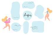 Take me to the ocean. Graphic set, a Decorative Illustration by CallMeStasia (Thumbnail 11 of 12)