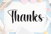 Happy Summer | Script Font, a Handwritten Font by Scratchones (Thumbnail 9 of 9)