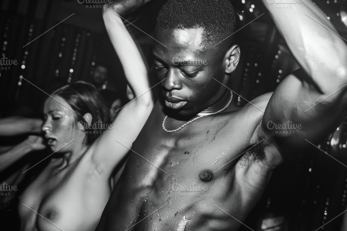 115 Dancing at a party, a Person Photo by Handmadefont (Photo 90 of 118)