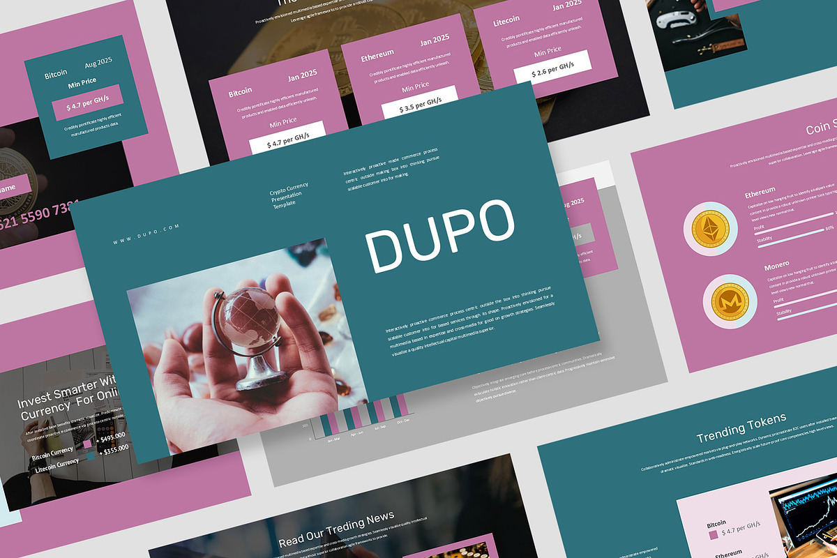 Dupo : Crypto Promo Powerpoint