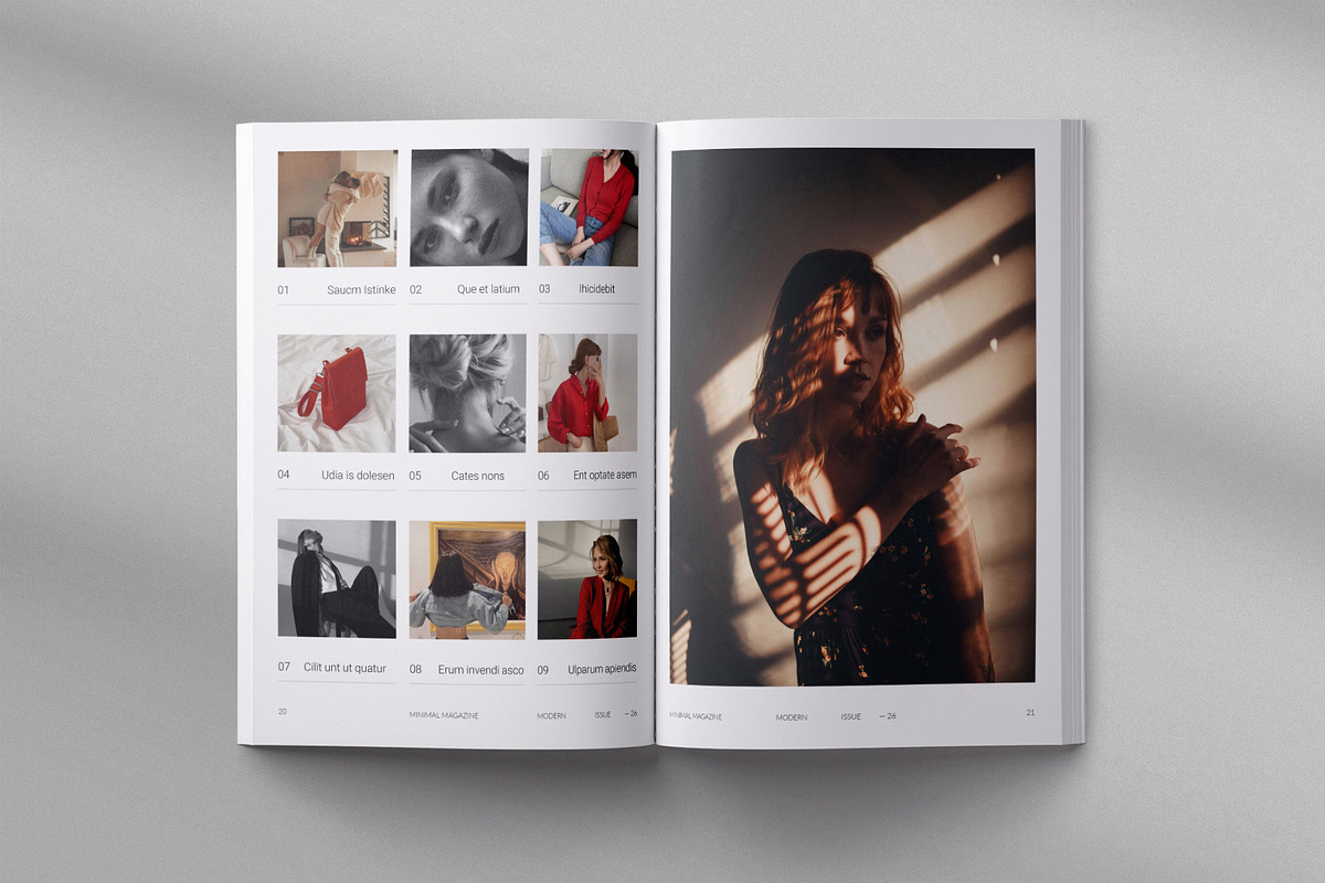 Magazine Template, a Magazine Template by ElvinPrint (Photo 11 of 17)