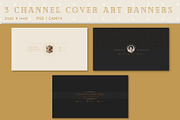Youtube: Art Deco Mystic, a Social Media Template by Liseno Designs (Thumbnail 2 of 6)
