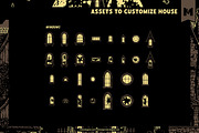 Customizable Haunted House Kit, a Branding & Logo Template by Mutant Lagoon (Thumbnail 5 of 9)