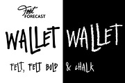 Wallet, a Script Font by Fontforecast (Thumbnail 1 of 7)