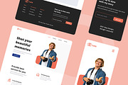 Photographer Web Design, a Wireframe Template by INSPR STD (Thumbnail 4 of 6)