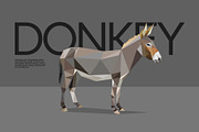 Farm Animals Pack in Low Poly Style, an Illustration by Volkan Aydemir (Thumbnail 9 of 12)