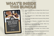 PRE-WRITTEN REAL ESTATE BLOG POSTS, a Templates & Theme by Jennifer Magri Templates (Thumbnail 2 of 8)