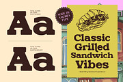Ganttie Bold Display Serif, a Serif Font by AmorfaType (Thumbnail 4 of 11)