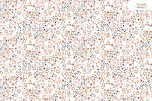 Meadow Florals - Seamless Patterns