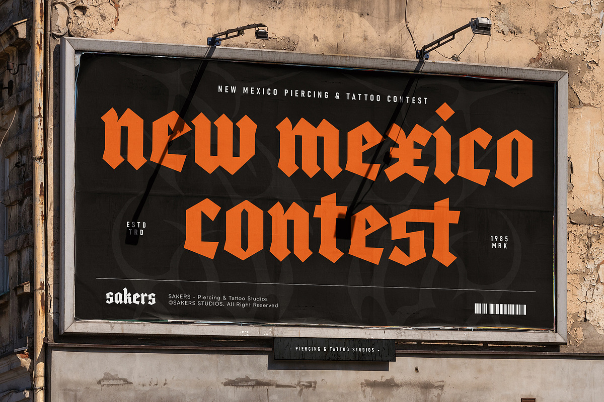 Coldtwine - Bold Gothic Blackletter, a Blackletter Font by Typia Nesia (Photo 12 of 12)